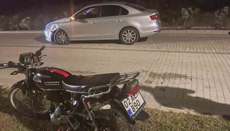 Manavgat’ta motosiklet kazası: 1 yaralı