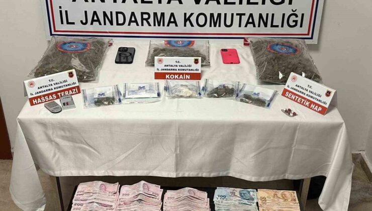 Manavgat’ta nefesleri kesen uyuşturucu operasyonu