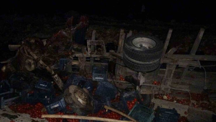 Mersin’de feci kazada araçlar hurda yığınına döndü: 1 ölü, 1 yaralı