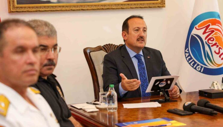 Mersin’de ilk 7 ayda asayişte yüzde 5, hırsızlıkta 51 oranında azalma meydana geldi