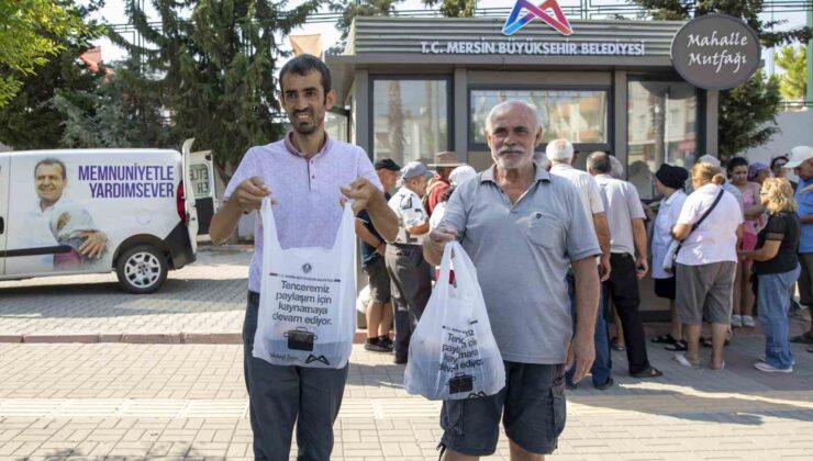 Mersin’de mahalle mutfakları 3 milyona yakın vatandaşa ulaştı