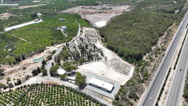 Mersin’in gelecek 50 yıllık mezarlık sorunu ortadan kalkıyor