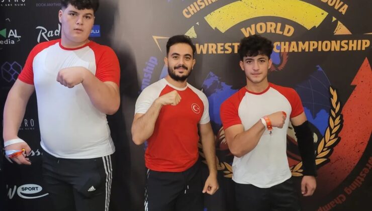Mersinli sporcu Dünya Bilek Güreşi Şampiyonası’nda altın madalya kazandı