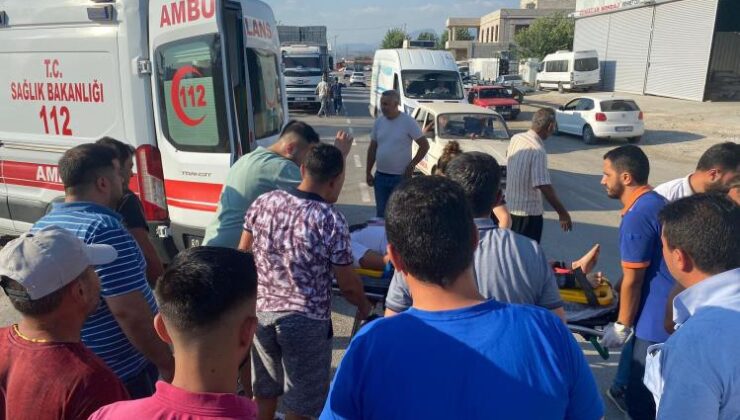 Osmaniye’de otomobil ile motosiklet çarpıştı: 1 yaralı