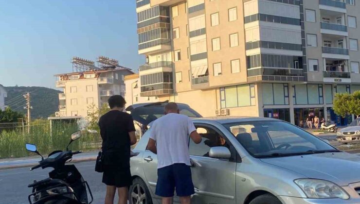 Otomobil ile motosiklet çarpıştı: 1 yaralı