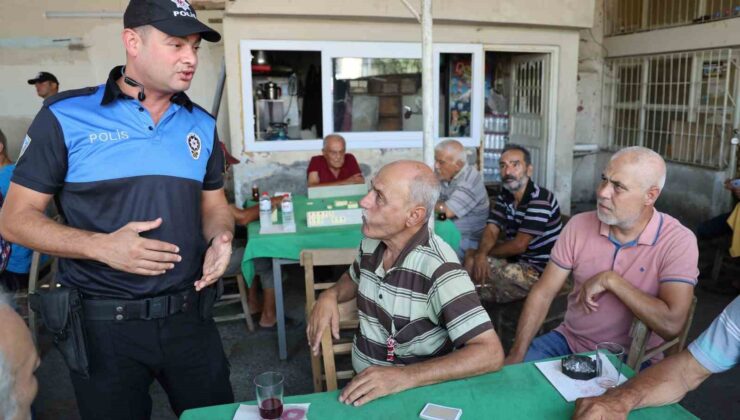 Polis ‘Çocuklar boğulmasın’ diye kapı kapı gezdi
