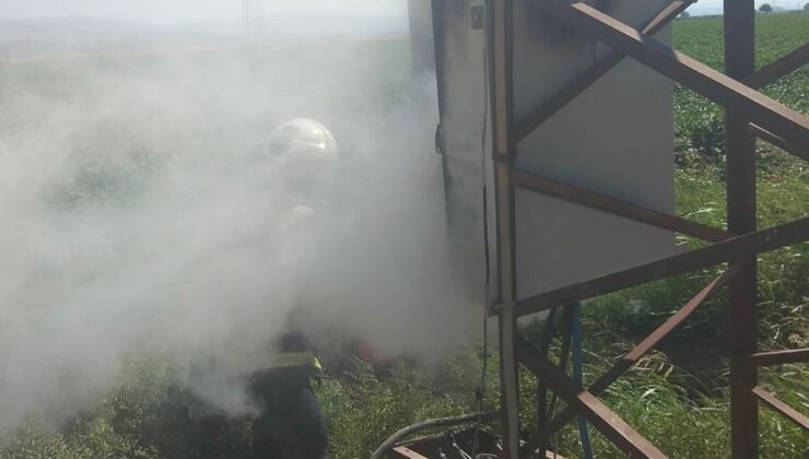 Reyhanlı’da trafo yangını
