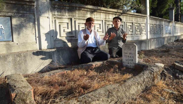 Sahibi olmayan mezar, mezarlığın dışında kaldı