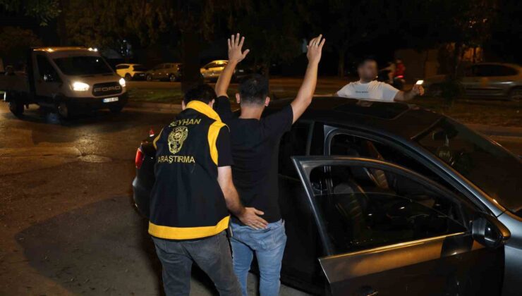 Seyhan polisi 34 silah ele geçirirken, 201 suçluyu yakaladı