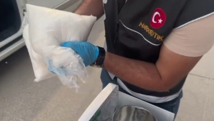 Su sebilinden 4 kilo 574 gram metamfetamin çıktı
