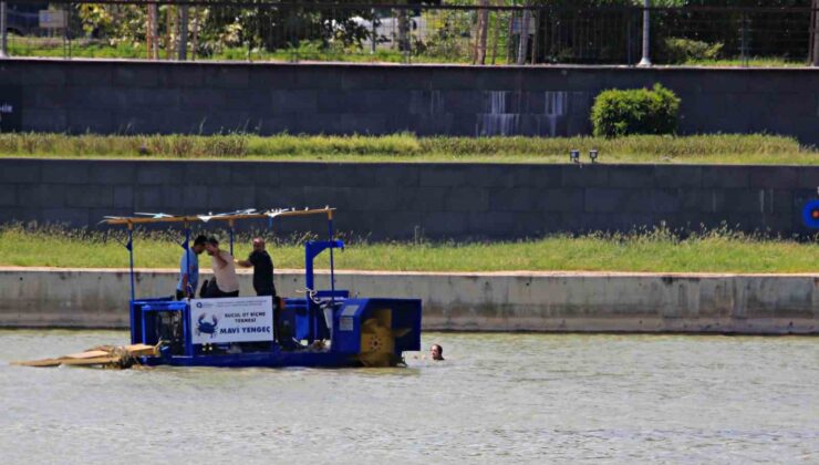 Suda köşe kapmaca: O kaçtı, ekipler kovaladı