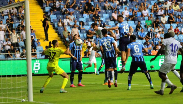 Trendyol Süper Lig: Adana Demirspor: 0 – Çaykur Rizespor: 1 (İlk yarı)