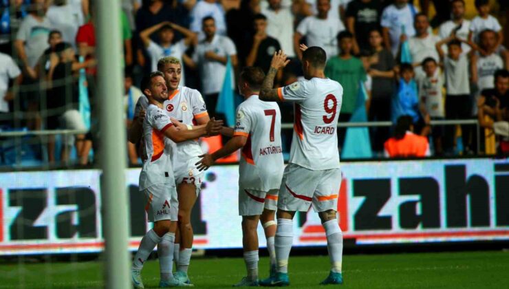 Trendyol Süper Lig : Adana Demirspor : 0 – Galatasaray : 4 (İlk yarı)
