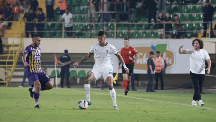 Trendyol Süper Lig: Corendon Alanyaspor: 1 – Eyüpspor: 1 (Maç sonucu)