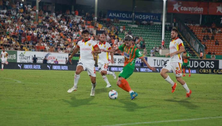 Trendyol Süper Lig: Corendon Alanyaspor: 1 – Göztepe: 1 (Maç sonucu)
