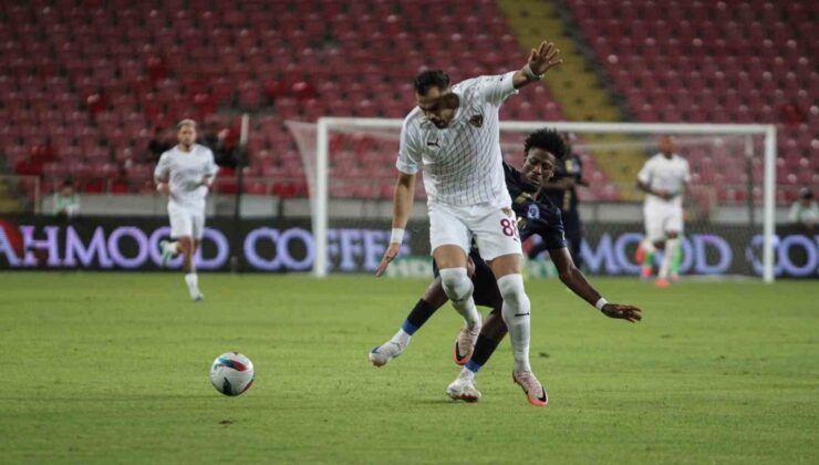 Trendyol Süper Lig: Hatayspor: 1 –  Kasımpaşa: 0 (İlk yarı)