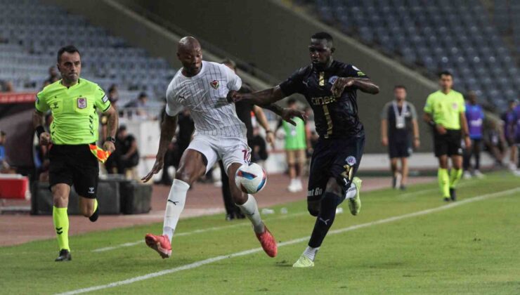 Trendyol Süper Lig: Hatayspor: 1 –  Kasımpaşa: 1 (Maç sonucu)