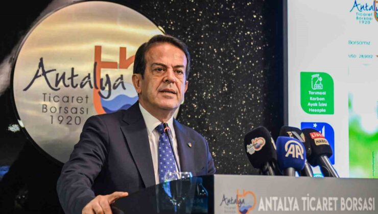 Türkiye ihracatında Antalya’nın rolü büyük