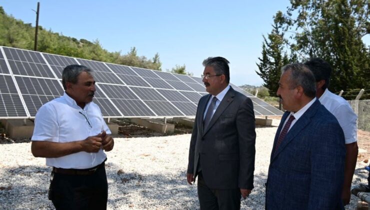 Vali Yılmaz: “GES sayesinde köylülerimiz sularını bedava kullanabilecek”