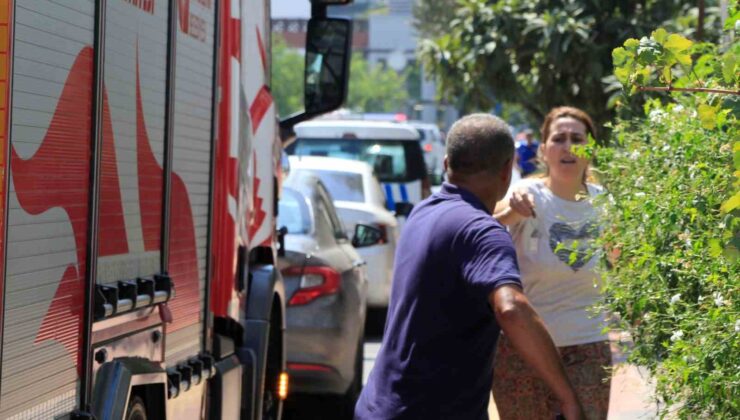 Yangını haber alıp koşarak geldi, korktuğu başına gelmedi