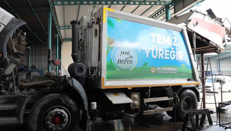 Yüreğir Belediyesi çöp suyu akıtan araçları tamir ettirdi