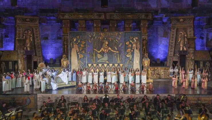 31. Uluslararası Aspendos Opera ve Bale Festivali ‘AİDA’ ile başladı