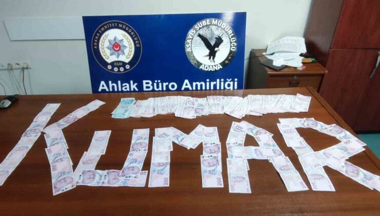 Adana polisi 9 ayda 184 kumarhaneyi kapattı