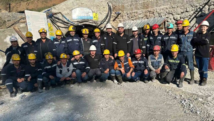 Adana’da maden ocağında deprem tatbikatı yapıldı