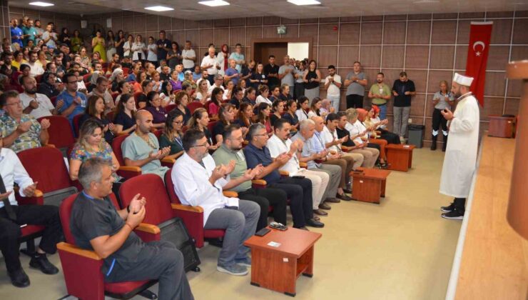 Alanya’da vefat eden sağlık memuru için anma töreni düzenlendi
