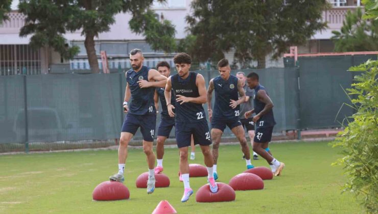 Alanyaspor, Hatayspor maçı hazırlıklarına başladı