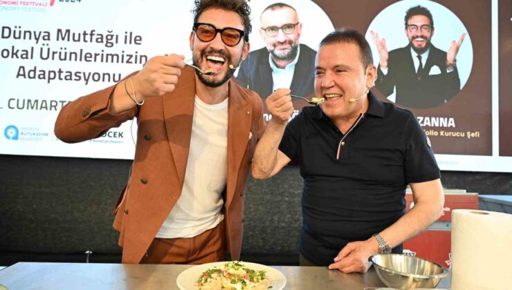 Antalya Foodfest’te lezzet şöleni yaşanıyor