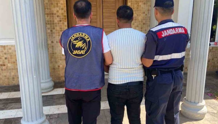 Antalya’da 18 yıl 5 ay hapis cezasıyla aranan kişi yakalandı