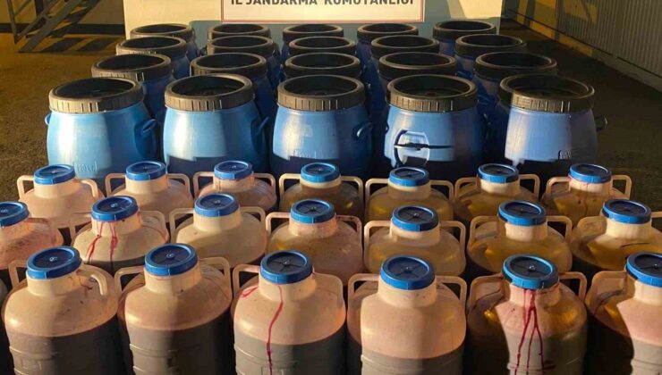 Antalya’da 4 bin litre kaçak ve sahte alkol ele geçirildi