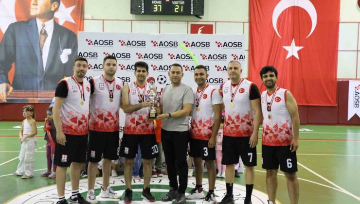 AOSB Spor Şenliği çerçevesinde 2. Basketbol Turnuvası sonuçlandı