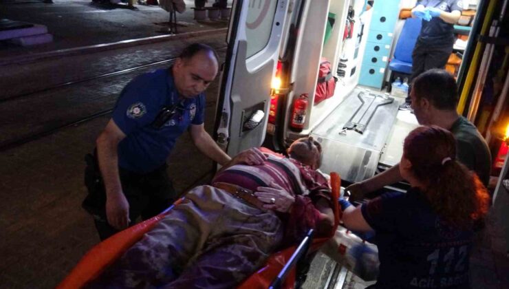 Arbede sırasında elindeki silahtan çıkan kurşunla kendini yaraladı