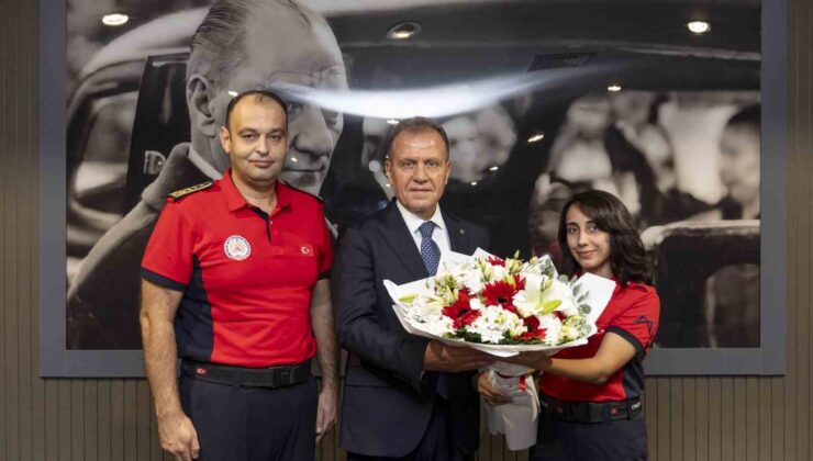 Başkan Seçer: “İtfaiye Teşkilatımızla gurur duyuyorum”