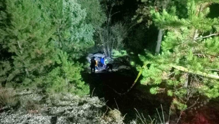 Burdur’da otomobil şarampole düştü: 1 ölü, 3 yaralı