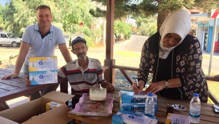 Büyükşehir’den Manavgatlı üreticilere yapışkan tuzak desteği