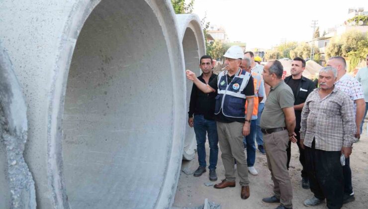 Büyükşehir’den Yüreğir’e altyapı yatırımı
