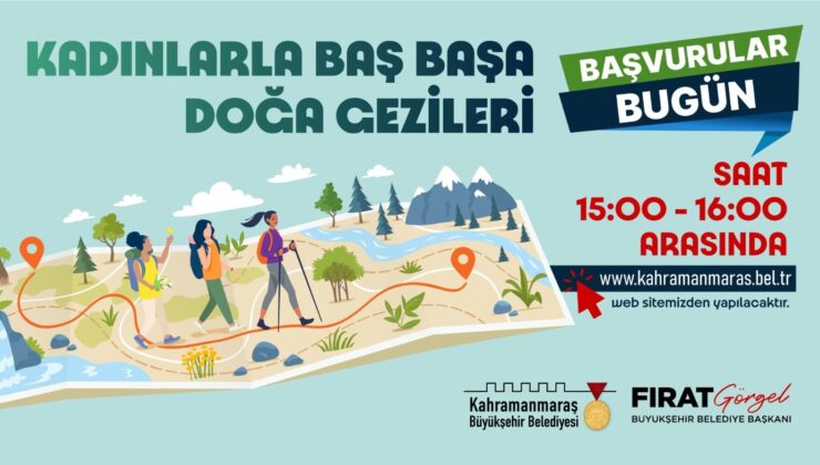 Büyükşehir’in kadınlara yönelik doğa gezilerine yeni başvurular başlıyor