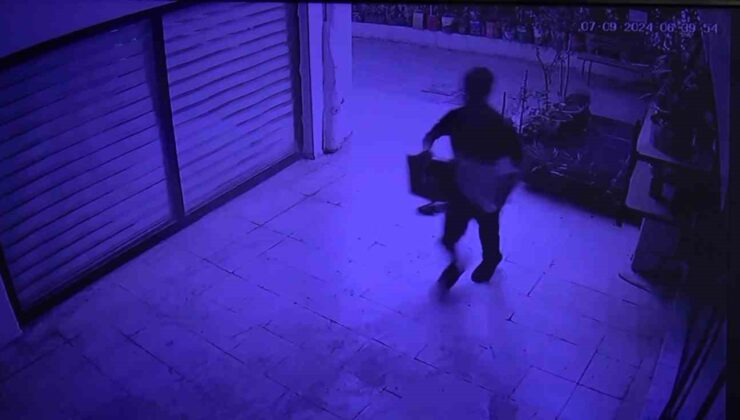 Camide çalacak bir şey bulamayınca güvenlik kamera sistemini çaldı