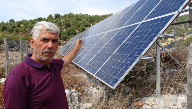 Çiftçi, güneşle üretim maliyetini sıfırladı