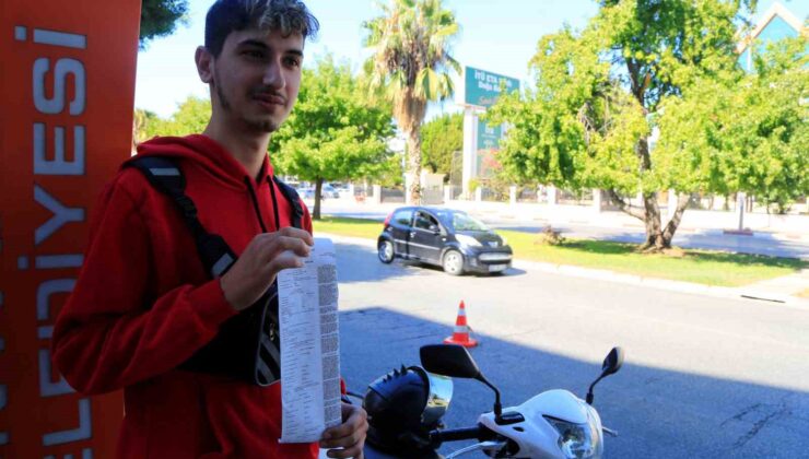 Denetime takılan motokurye: “10 günde 3 ceza yedim”