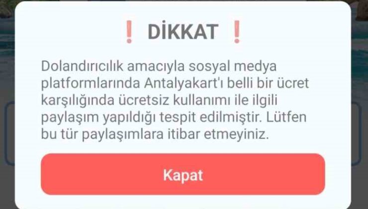 Dolandırıcıların yeni hedefi ulaşım kartları
