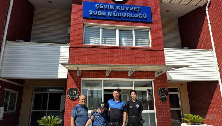 Down sendromlu Enes 1 günlüğüne polis oldu