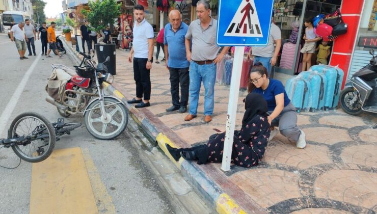 Erzin’de trafik kazası: 2 yaralı