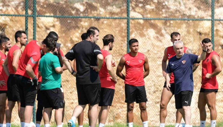 Hatayspor, Alanyaspor maçı hazırlıklarını sürdürdü