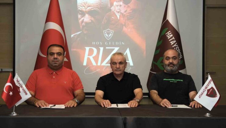 Hatayspor, Rıza Çalımbay ile sözleşme imzaladı