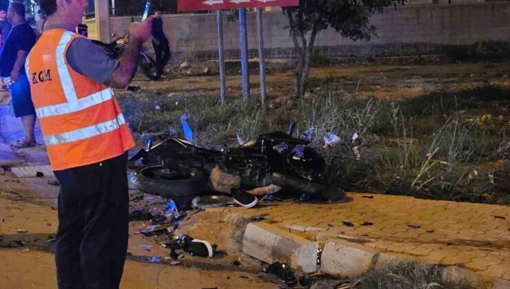 İzne gelen uzman çavuş motosiklet kazasında hayatını kaybetti