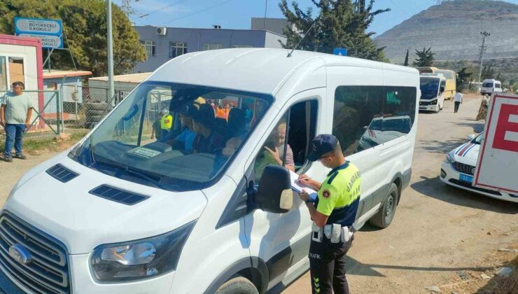 Jandarmadan okul servislerine sıkı denetim